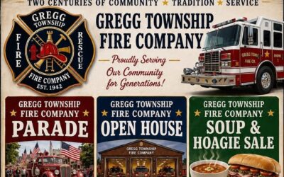 Gregg Township is celebrating its 200 year anniversary! October 17th, 2026